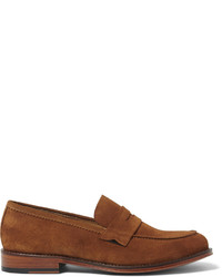 Paul Smith Gifford Suede Penny Loafers