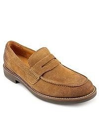 H.S. Trask Gibson Falls Brown Moc Suede Loafers Shoes