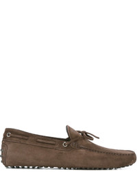 Tod's Lace Tie Loafers