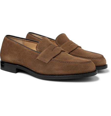 Church's hotsell suede loafers