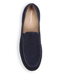 Gianvito Rossi Suede Loafers