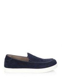 Gianvito Rossi Suede Loafers
