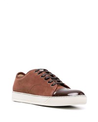 Lanvin Dbb1 Panelled Low Top Sneakers