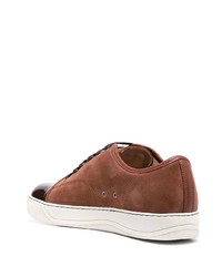 Lanvin Dbb1 Panelled Low Top Sneakers