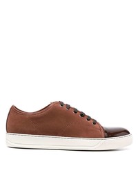 Lanvin Dbb1 Panelled Low Top Sneakers