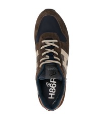 Hogan H383 Panelled Sneakers