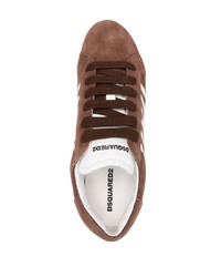DSQUARED2 Legend Low Top Suede Sneakers