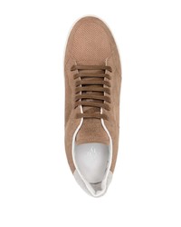 Eleventy Low Top Lace Up Sneakers