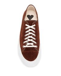 Ami Paris Low Top Vulcanized Trainers