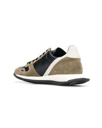 Rick Owens Panelled Lace Up Sneakers