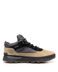 Timberland Panelled Lace Up Suede Sneakers