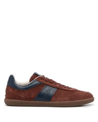 Tod's Stamped Monogram Lace Up Sneakers