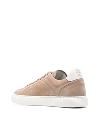 Brunello Cucinelli Suede Lace Up Sneakers