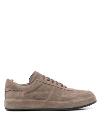Officine Creative Suede Leather Lace Up Sneakers