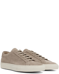 Common Projects Taupe Achilles Sneakers
