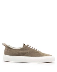 Closed Two Tone Lace Fastening Sneakers