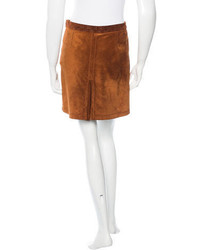 Gucci Suede Mini Skirt