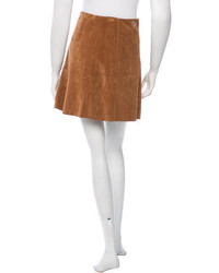 Veda Suede Mini Skirt W Tags