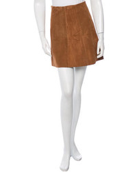 Veda Suede Mini Skirt W Tags