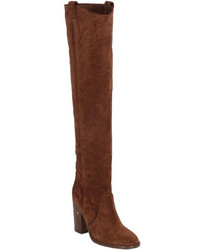Laurence Dacade 100mm Over The Knee Suede Boots