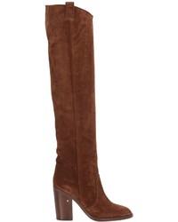 Laurence Dacade 100mm Over The Knee Suede Boots
