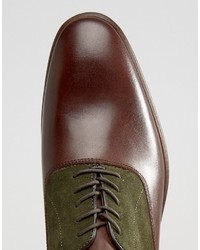 Aldo Kireviel Leather Suede Oxford Shoes