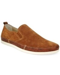 Kenneth Cole Reaction Hot Coil Slip On Suede Sneakers Shoes