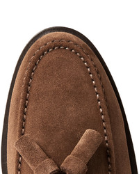 Tod's Suede Tasselled Loafers