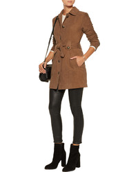 W118 By Walter Baker Desi Suede Trench Coat