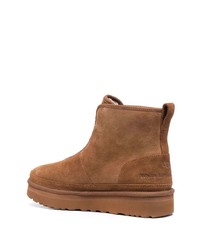 UGG Front Zip Ankle Boots