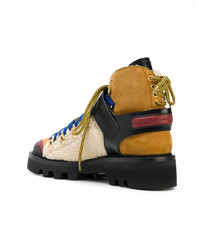 DSQUARED2 Colour Block Hiking Boots
