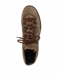 Premiata Suede Lace Up Ankle Boots