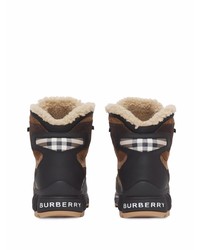 Burberry Tor Shearling Lined Suede Boots