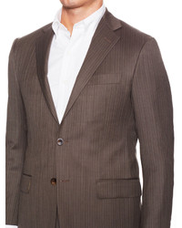 Hickey Herringbone Wool Suit