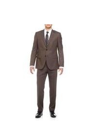 Hugo Boss Grand Central Two Piece Suit Brown