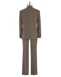 Ike Behar Ike By Modern Fit Pinstripe Two Piece Suit