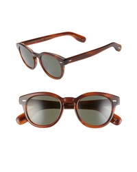Oliver Peoples 48mm Round Sunglasses