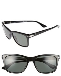 Persol 50mm Polarized Sunglasses Black