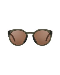 Oakley 52mm Rectangular Polarized Sunglasses In Olive Inkprizm Tungsten At Nordstrom