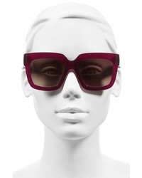 Givenchy 53mm Sunglasses Mud Beige Grey