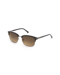 Ted Baker London 55mm Polarized Gradient Square Sunglasses