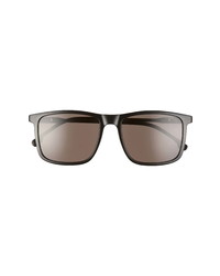 Carrera Eyewear 55mm Rectangular Polarized Sunglasses