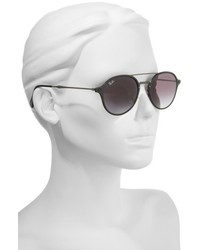 Ray-Ban 55mm Round Gradient Sunglasses