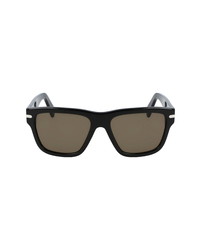 Salvatore Ferragamo 56mm Rectangular Sunglasses
