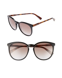 Longchamp 56mm Round Sunglasses