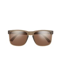 Sunski 57mm Polarized Square Sunglasses In Colaamber At Nordstrom