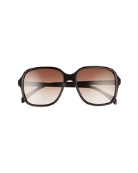 Celine 57mm Square Sunglasses