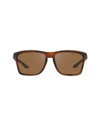 Oakley 58mm Rectangle Sunglasses In Matte Brown Prizm Bronze At Nordstrom