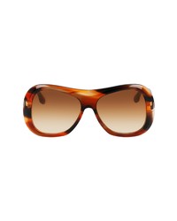 Victoria Beckham 59mm Shield Sunglasses