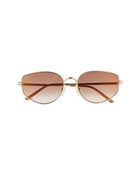 Cartier 61mm Aviator Sunglasses In Gold At Nordstrom